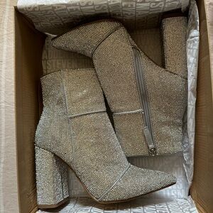 Steve Madden Noticed Rhinestone Booties